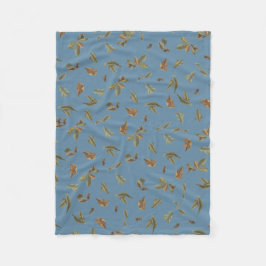 Cobertor De Velo Dusty Blue Rustic Brown Sai