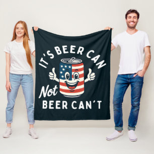 Cobertor De Velo É Cerveja não pode Cerveja não é um Bebendo engraç