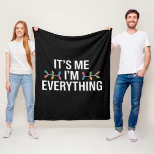 Cobertor De Velo É Eu Sou Tudo Família Natal Correspondência