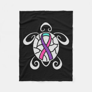 Cobertor De Velo E Fita De Cancer Da Tiroide