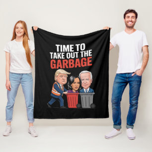 Cobertor De Velo É hora de Trump tirar o lixo