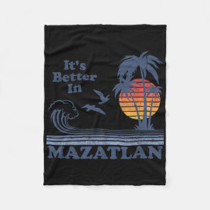 Cobertor De Velo É Melhor Em Mazatlan México Praia Vintage Retro