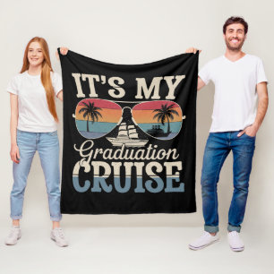 Cobertor De Velo É Minha Viagem de Cruzeiro de Graduação Barco de G