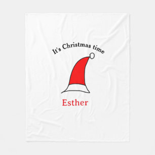 Cobertor De Velo É Natal Papais noeis vermelho esse nome é simples