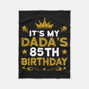 Cobertor De Velo É o 85º aniversário do meu papai Feliz aniversário