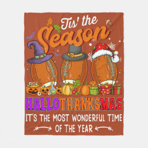 Cobertor De Velo É o futebol de ação de graças do outono da tempora