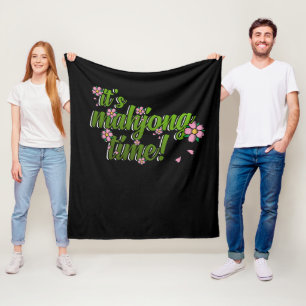 Cobertor De Velo É o jogo do tempo Mahjong Jogos do Mahjong Player