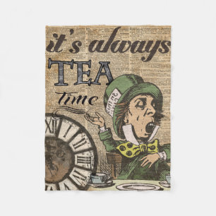 Cobertor De Velo "É sempre arte louca do dicionário do Hatter do