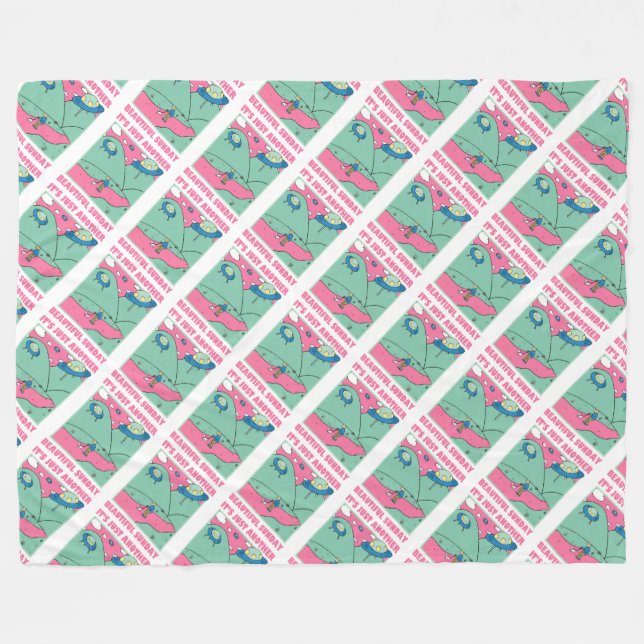 Cobertor De Velo É só mais um belo domingo (Frente (Horizontal))