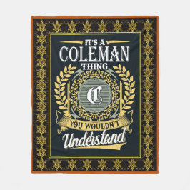 Cobertor De Velo É uma coisa Coleman que você não conseguia entende