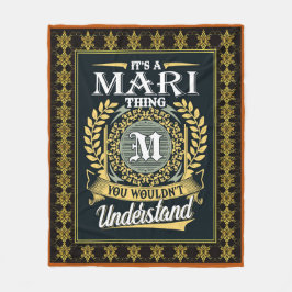 Cobertor De Velo É uma coisa da Mari que você não entenderia