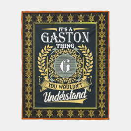 Cobertor De Velo É uma coisa de Gaston que você não conseguia enten