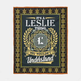 Cobertor De Velo É uma coisa de Leslie que você não conseguia enten