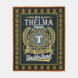 Cobertor De Velo É uma coisa de Thelma que você não conseguia enten