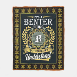 Cobertor De Velo É uma coisa do Benter que você não conseguia enten