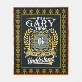 Cobertor De Velo É uma coisa do Gary que você não entendia