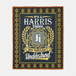 Cobertor De Velo É uma coisa do Harris que você não conseguia enten