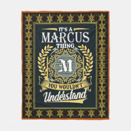 Cobertor De Velo É uma coisa do Marcus que você não entenderia