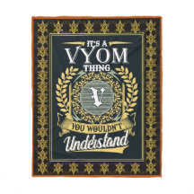 É uma coisa do Vyom que você não conseguia entende