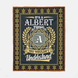 Cobertor De Velo É uma coisa que o Albert não conseguia entender