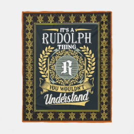 Cobertor De Velo É uma coisa Rudolph que você não conseguia entende