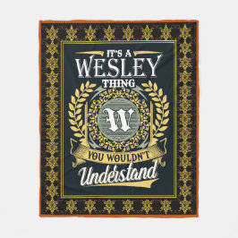 Cobertor De Velo É uma coisa Wesley que você não conseguia entender