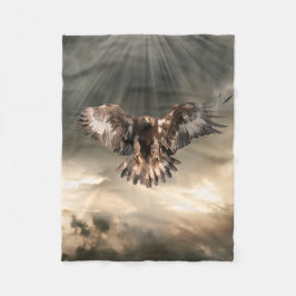 Cobertor De Velo Eagle dourado