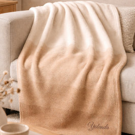 Cobertor De Velo Earth Layered Calm Fleece Blanket