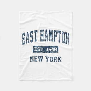 Cobertor De Velo East Hampton Nova York Ny Vintage Srts Design Nav 