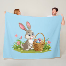 Cobertor De Velo Easter bunny