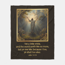 Cobertor De Velo Easter Resurrection Religious