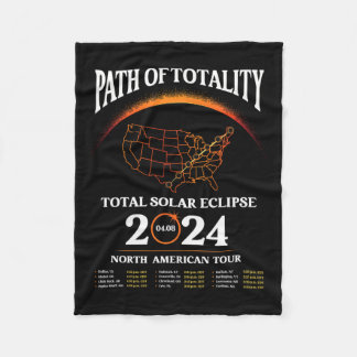 Cobertor De Velo Eclipse Path Of Totality Solar Eclipse Abril 8 202