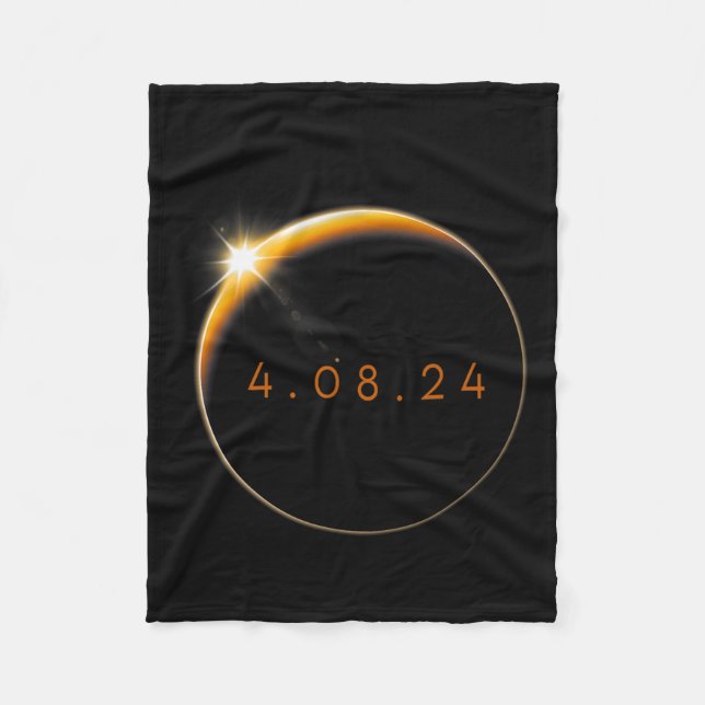 Cobertor De Velo Eclipse Solar 2024 040824 (Frente)