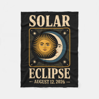 Cobertor De Velo Eclipse Solar 2026 Eclipse Solar Total 12 de Agost