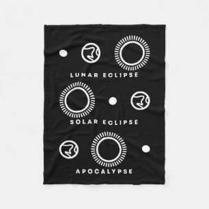 Cobertor De Velo Eclipse Solar Apocalypse Eclipse