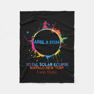 Cobertor De Velo Eclipse Solar Total Buffalo Nova Iorque 2024 Eu Er