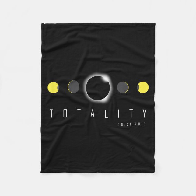 Cobertor De Velo Eclipse Total 2017 Eclipse Solar (Frente)