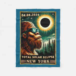 Cobertor De Velo Eclipse Total Solar Engraçado York Pé Grande
