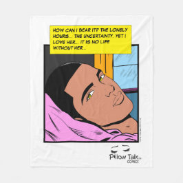 Cobertor De Velo Ecos Românticos Romance de Corações Solitários Qua