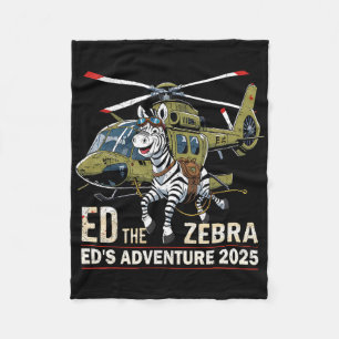 Cobertor De Velo Ed O Zebrazao 2025 Aventura Retro Vintage 2