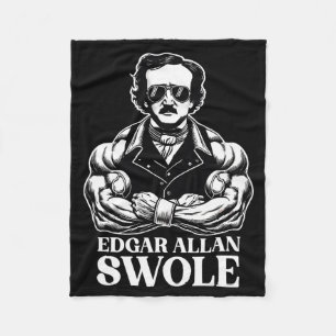Cobertor De Velo Edgar Allan Swole Treino De Academia E Fitness Fis