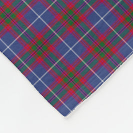 Cobertor De Velo Edinburgh Scotland District Tartan Fleece Blanket