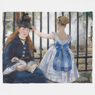 Cobertor De Velo Edouard Manet - A Ferrovia
