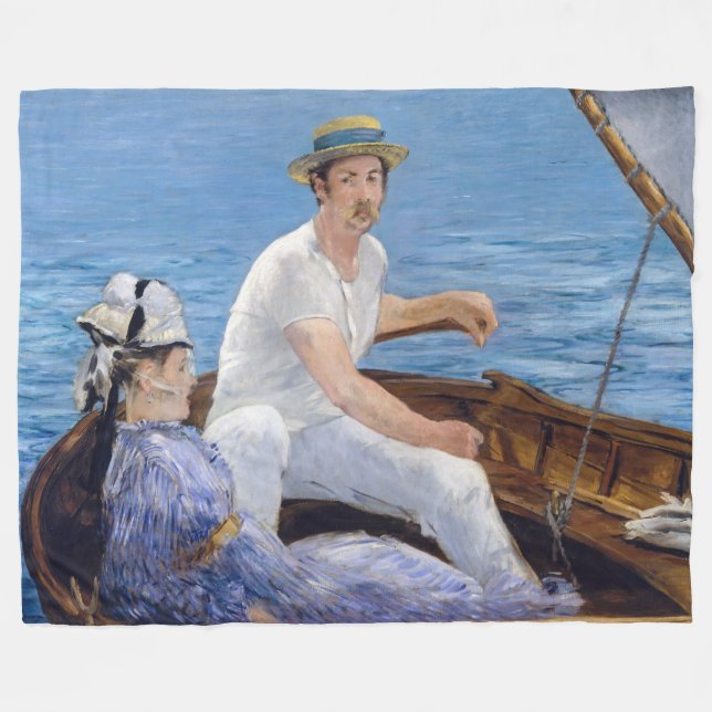 Cobertor De Velo Edouard Manet - Barco (Frente (Horizontal))