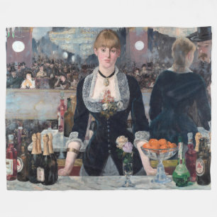 Cobertor De Velo Edouard Manet - Um Bar no Folies-Bergere