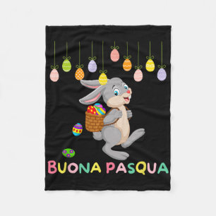 Cobertor De Velo Egg Hunt Day Italiana Felz pascoa Itália Páscoa Bu