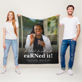 Cobertor De Velo Ela Acreditava Na Graduação De Foto De Enfermeira