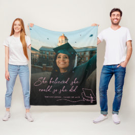 Cobertor De Velo Ela Acreditava Que Podia Graduar Foto