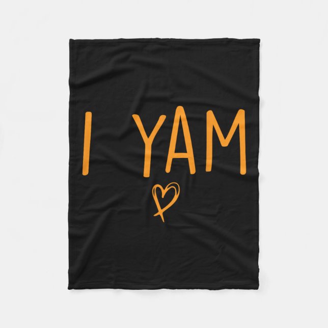 Cobertor De Velo Ela é a minha batata doce, eu sou Casal, obrigado (Frente)