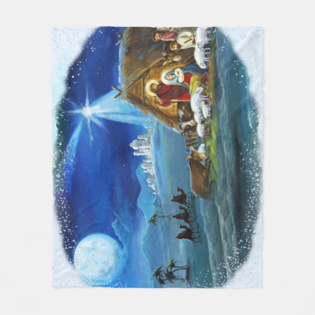 Cobertor De Velo Ele é Nascer (Frente)